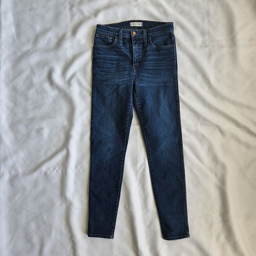 Madewell 10" High Rise Skinny 28 womens